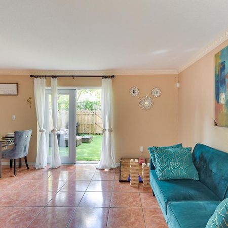 Opa-Locka Townhome, 15 Mi To Miami Beach! Exteriör bild